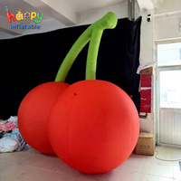 Modèle de myrtille gonflable géant, ballon de fruit réaliste personnalisé pour la promotion en supermarché, la décoration d'événements agricoles