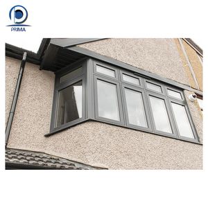 Prima fenêtre rectangulaire fixe <span class=keywords><strong>baie</strong></span> vitrée en aluminium <span class=keywords><strong>grande</strong></span> fenêtre fixe et à battant pour maison - Product Image 5