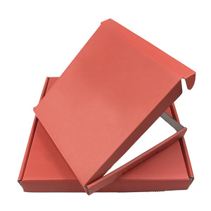 Biểu Tượng Tùy Chỉnh In Ấn Phẳng Sóng Hộp Bưu Phẩm Cho Quần Áo Bán Buôn Thiết Kế Mới Hộp Các Tông Cho Nam Giới Phụ Nữ Áo Thun Đóng Gói - Product Image 6