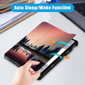 Funda de Cuero Tri-Fold para Tablet iPad 7ª, 8ª y 9ª Generación de 10.2 Pulgadas (2020-2021) con Función Auto Wake/Sleep y Protección Antigolpes - Product Image 2