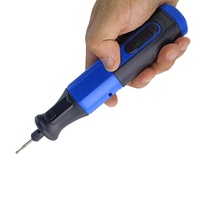 Mini-meuleuse DP-21206 3,6 V à vitesses variables, outil multifonctionnel de sculpture, de polissage et de meulage pour le bois, le métal, les bijoux, l'artisanat et le bricolage