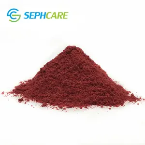 Sephcare ธรรมชาติสีผสมอาหาร Cochineal Carmine-Maltodextrin คาร์มีนผง E120