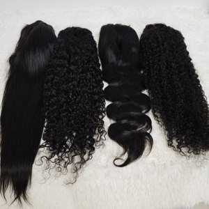 Promoción Letsfly: Pelucas de Cabello Humano con Frente de Encaje Transparente 10A de Alta Calidad, 13x4, 26 Pulgadas, Color Natural, Venta al Por Mayor de Fábrica, $78 - Product Image 5