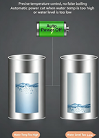 Mini-distributeur d'eau électrique de bureau UE 2026 – Refroidisseur de bouteilles, eau chaude et glacée, boîtier en plastique, usage domestique et extérieur