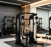 Machine Smith de Luxe Multifonctionnelle pour Musculation et Salle de Sport Commerciale, Nouveau Design Personnalisé par le Fabricant d'Équipements de Plein Air 2026