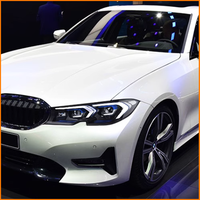 Untuk BMW Seri 3 G20 G28 2020-2022 sampai 2026 Model Baru Shadowline Black Edition Blue Laser Look LED DRL Lampu Depan Upgrade