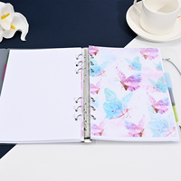Classeur à anneaux personnalisé A4 A5 A6 B5 avec couverture en PVC transparent et mat planificateur impression de planificateurs quotidiens hebdomadaires et mensuels avec diviseur