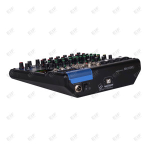 Console de mixage sonore professionnelle EIF MG 10 XU 10 canaux en métal pour scène avec fonction d'enregistrement USB intégrée - Product Image 6