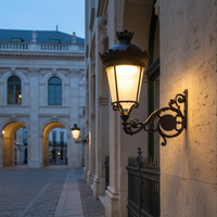 Farola Urbana Moderna LED AC para Jardín, Uso en Exteriores, IP66, Construcción de Aluminio, 30W-200W, Negra, 5000K, Luz Diurna