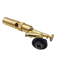 Antorcha de Butano de Uso Seguro con Encendido Electrónico, Recubrimiento de Cobre, Llama de 1000-1300, Calidad Garantizada, para Senderismo, Cocina, Barbacoa, Soldadura