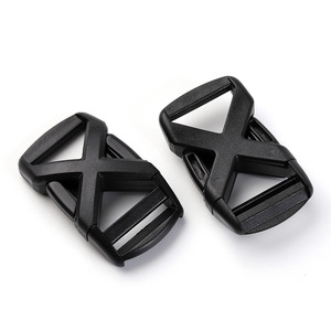 <b>Plastic</b> <b>Sliding</b> Buckle 20mm Inner Diameter Durable Adjustable For Bags Backpack Helmet Straps - Product Image 1