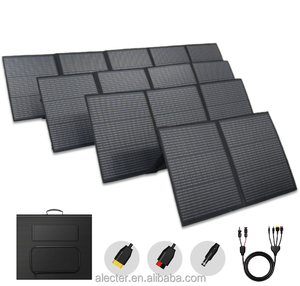 Panneau solaire pliable 100W, kit de chargeur solaire portable haute efficacité 18V, étanche IP67, câble MC4 inclus pour station d'alimentation - Product Image 1