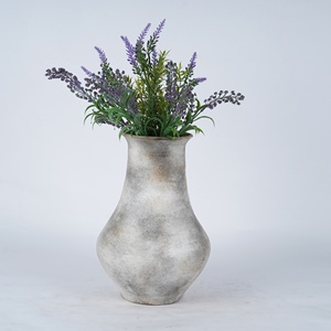 Vase décoratif <span class=keywords><strong>en</strong></span> <span class=keywords><strong>terre</strong></span> <span class=keywords><strong>cuite</strong></span> Wabi-Sabi pour table, pot floral d'intérieur pour maison européenne, idéal pour fleurs séchées - Fournisseur Lian Da - Product Image 3