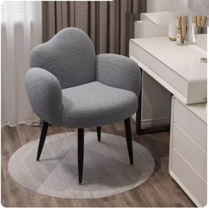 Silla de tocador cómoda de estilo nórdico minimalista, chaise longue, taburete de maquillaje, mueble de hogar famoso en internet para sala de estar - Product Image 3