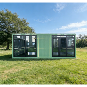 Abri d'urgence modulaire <span class=keywords><strong>à</strong></span> double aile <span class=keywords><strong>à</strong></span> déploiement rapide pour la reconstruction post-guerre et l'<span class=keywords><strong>aide</strong></span> humanitaire - Product Image 6