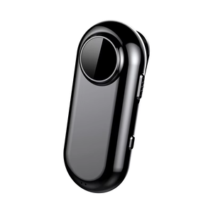 Mini Clip On Portable Dual Function Recorder Synchronous Video Audio Capture One Click Operation Noise Reduction <b>Device</b> - Product Image 1