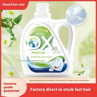 Détergent à lessive liquide concentré à effet goutte à goutte, vente directe du fabricant, bicarbonate de soude, floral, portable, nettoyage en profondeur, mère