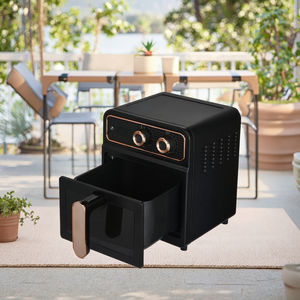 Friteuse à air en métal 6L à prix d'usine | <span class=keywords><strong>Chauffage</strong></span> rapide | <span class=keywords><strong>Sans</strong></span> huile | Acier inoxydable antiadhésif | Économie d'énergie - Product Image 5