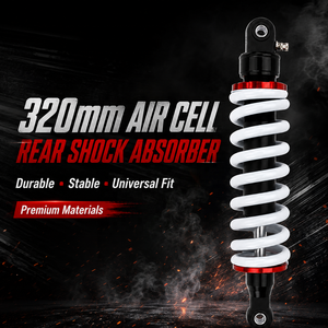 <span class=keywords><strong>Amortisseur</strong></span> arrière réglable à air de 320 mm, 1000 lbs, pour moto tout-terrain, <span class=keywords><strong>quad</strong></span>, accessoires ATV - Product Image 1