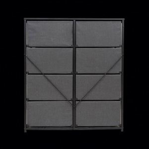 Wholesale Supplier Modern Living Room Fabric <b>Cabinets</b> Freestanding Durable Stainless Steel MDF Panel Pine Various Color Dresser - Product Image 3