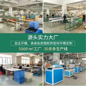 โปรไฟล์พีวีซีอัดรีด Bao Yi ขนาดสั่งทำได้ แถบปิดผนึก ตกแต่งบ้าน - Product Image 3