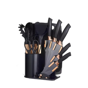 Hot Sell 20 Pieces Silicone Kitchenwares <b>Set</b> <b>Spatulas</b> <b>Set</b> Knives <b>Set</b> Soup Spoon Tong Cutting Board <b>Spatulas</b> - Product Image 1