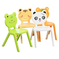Chaise de maternelle pour enfants avec tabouret en plastique épaissi Table dossier antidérapant pour l'école en plein air chambre à coucher