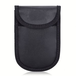 CUSTOM Fireproof Waterproof Car Key Pouch Hot Sale RFID Signal Blocking Anti-theft Anti-hacking Fabric Key Case Made Filing - Product Image 1