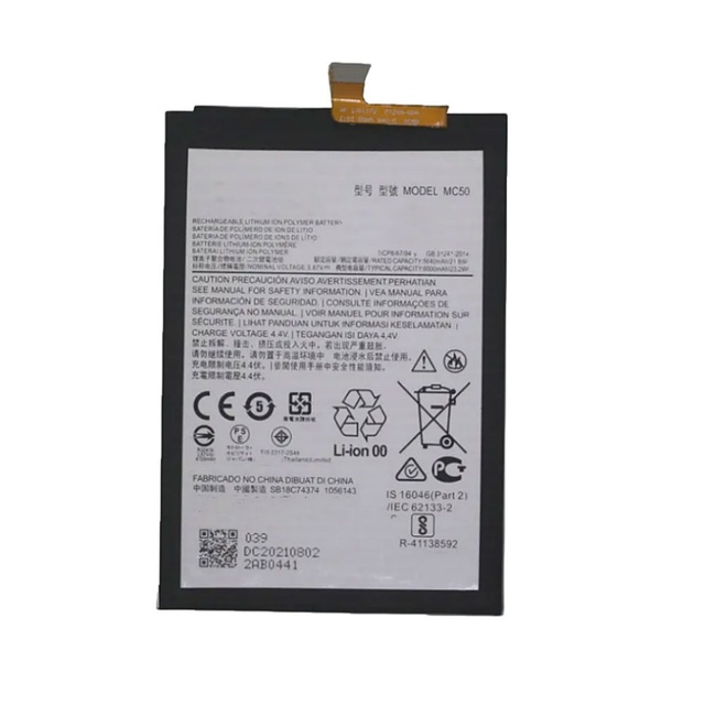 For MC50 Original Lithium Ion Battery for Moto G9 Power-Rechargeable Black in Stock