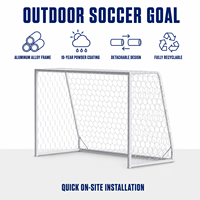 Buts de football et de soccer en aluminium pour terrains de sport – Équipement de terrain en métal pour la vente en gros