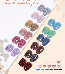 <span class=keywords><strong>Vernis</strong></span> à ongles en gel magnétique LED DIY effet œil de chat cristal d'automne diamant pour un brillant super brillant organique, <span class=keywords><strong>vernis</strong></span> semi-<span class=keywords><strong>permanent</strong></span> - Product Image 6