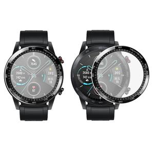 Para Huawei <span class=keywords><strong>Honor</strong></span> Magic Watch 2 42mm 46mm Protector de pantalla Cobertura completa 3D Borde curvo Película protectora hecha de PMMA + PC - Product Image 2