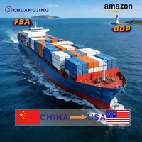 Servicios de Transporte Marítimo DDP Puerta a Puerta de Amazon FBA Más Baratos, Agente de Carga de China a Estados Unidos
