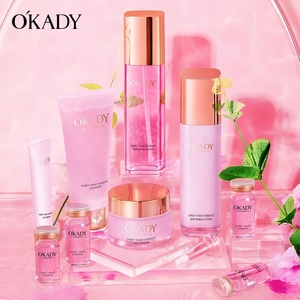 Set de Cuidado Facial de <span class=keywords><strong>Alta</strong></span> Calidad con Fórmula Profesional Rejuvenecedora de Flor de Cerezo <span class=keywords><strong>Natural</strong></span> para una Piel Limpia - Product Image 5