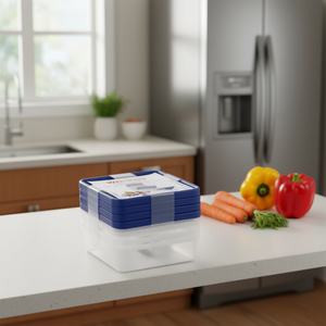 Westmark Deep Freezing <b>Containers</b> Trio 4 Pack Made In Germany Food Storage - Product Image 3