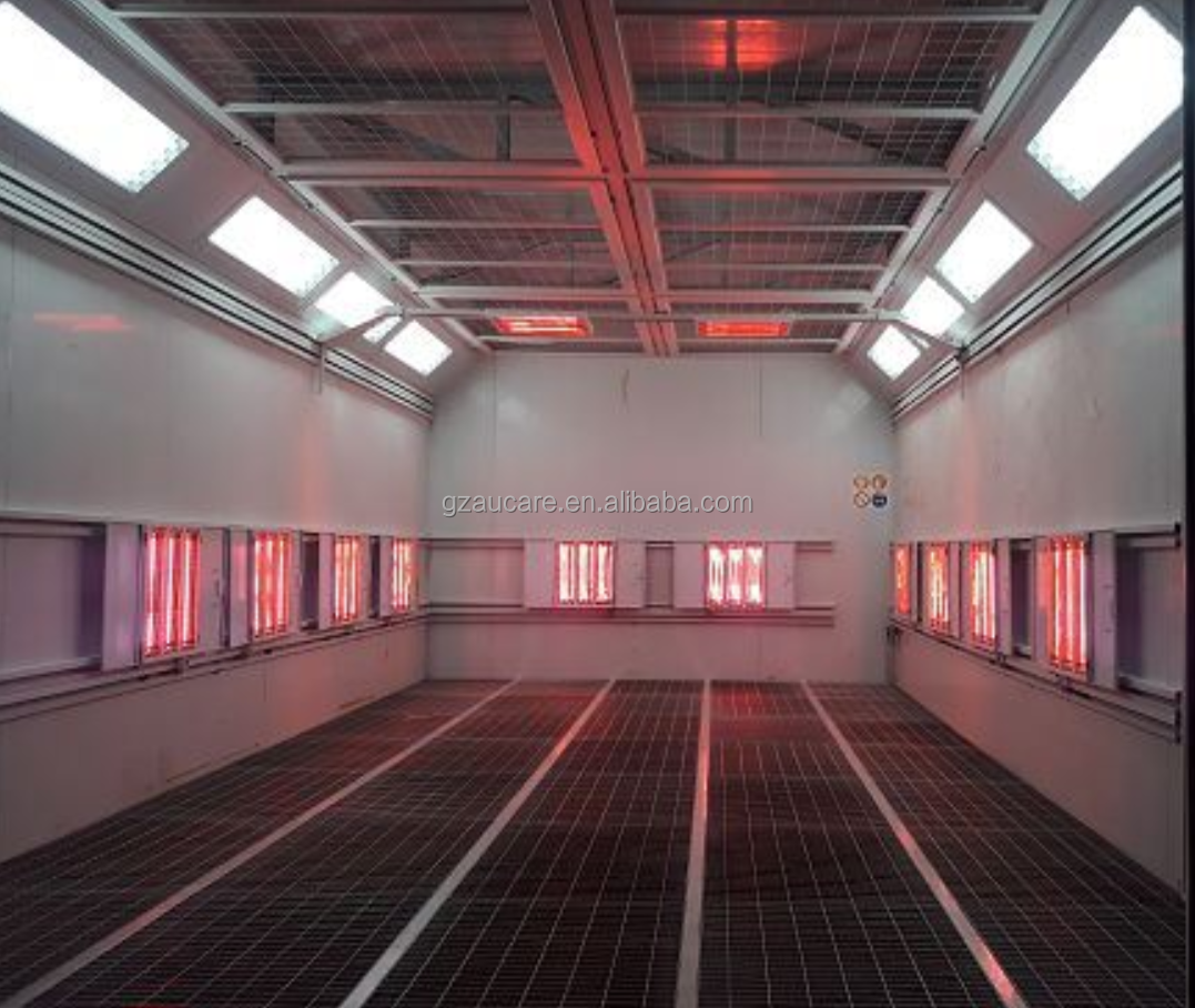 Автомобильный дешевый стенд для покраски распылением, автомобильный пистолет-распылитель, инфракрасная лампа, нагрев, покраска в комнате, печь для покраски для мастерской