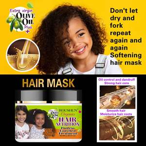 Juego de champú y acondicionador para el cabello para niños con aceite de oliva para el cabello rizado de los niños para nutrir y prevenir suavemente el daño de la piel - Product Image 4