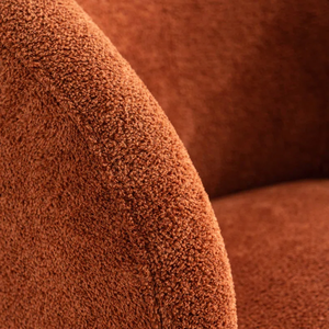 Chaise d'appoint de loisirs moderne nordique chaise de baril de tissu rembourrée petit <span class=keywords><strong>fauteuil</strong></span> de l'espace pour les meubles d'hôtel de salon - Product Image 3