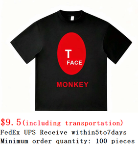 $9.5 Incluyendo envío. Camiseta de Algodón Puro con Estampado de Letras 1:1, Transpirable, de Corte Holgado, Estilo Hip Hop, para Hombre, Diseño Moderno y a la Moda - Product Image 5