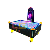 Fournisseur de machines d'arcade de hockey sur air à monnayeur, équipement de hockey sur air FEC, jeu de hockey interactif multijoueur, prix de gros