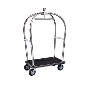 Carrelli di alta qualità lucidati carrelli portabagagli <span class=keywords><strong>vintage</strong></span> per <span class=keywords><strong>hotel</strong></span> - Product Image 2