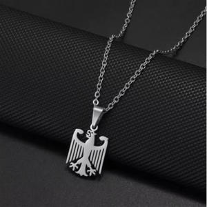 Collier pendentif en acier inoxydable avec logo Aigle <span class=keywords><strong>allemand</strong></span>, emblème national <span class=keywords><strong>allemand</strong></span>, tendance et personnalisé, cadeau de bijoux - Product Image 6
