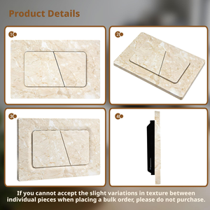 Placa de Repuesto para Inodoro, Botón de Doble Descarga, Compatible con Geberit Sigma 01 20 30 UP300 UP320, Pieza de Repuesto para WC - Product Image 3