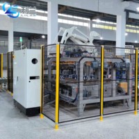 Robot palettiseur automatique pour cartons, canettes, bouteilles, sacs - Palettiseur robotisé à haute productivité