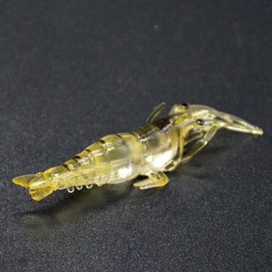 Esca morbida luminosa da 45mm con gamberetti aromatizzati aletta per <span class=keywords><strong>spigola</strong></span> d'acqua dolce per la categoria di prodotti del produttore - Product Image 3