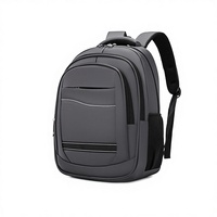 Sac à dos d'affaires personnalisé en gros, à fermeture éclair, imperméable, durable, grande capacité, pliable, pour l'université, les voyages, pour ordinateur portable, en nylon