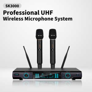 Tốt Nhất SK-3000 Cầm Tay Uhf Tik Động <span class=keywords><strong>Microphone</strong></span> Tiếng Ồn Hủy Bỏ Không Dây Không Dây <span class=keywords><strong>Microphone</strong></span> Thiết Lập Chuyên Nghiệp Cho Đảng - Product Image 2