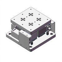 Plateau d'alignement XXY de haute précision 100 mm UVW, motorisé par moteur pas à pas YK XXY100P 2 µm pour alignement visuel CCD