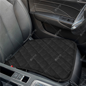 Cojín Calefactor para Asiento de Coche, de Algodón, para Invierno, Eléctrico, Negro, Forma Plana - Product Image 4
