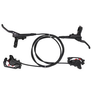 Juego de <span class=keywords><strong>Frenos</strong></span> de Disco Hidráulicos para Bicicleta de Montaña PUSAI, Rotor Delantero y Trasero de 160 mm, <span class=keywords><strong>Aceite</strong></span> <span class=keywords><strong>Mineral</strong></span>, Calibre de Aluminio de 2 Pistones, Kit Completo - Product Image 2